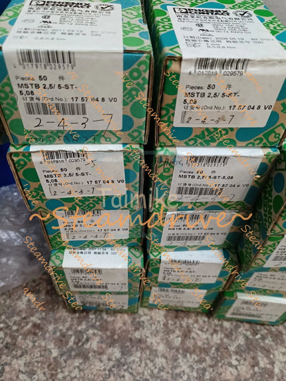 10PCS/BOX MSTB2.5/ 8-ST-5.08 1757077 Connector