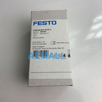 1pcs Festo SPAN-B2R-M5F-PN-PN-L1 8035551 Pressure Sensor