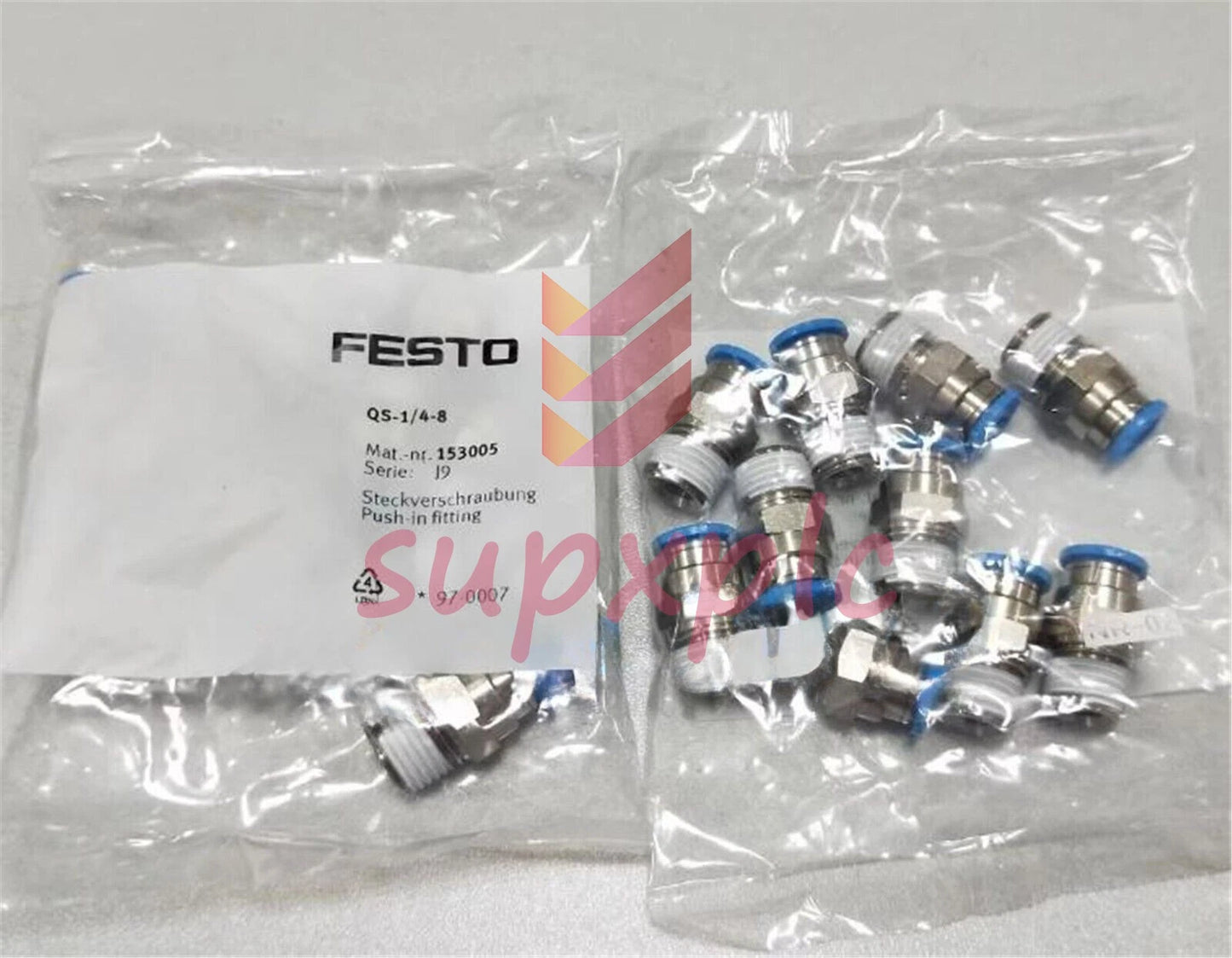 10PCS/bag FESTO QS-1/4-8 153005 connector Fast delivery