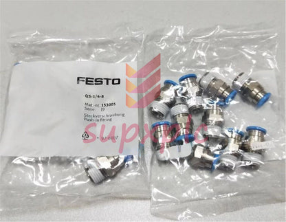 10PCS/bag FESTO QS-1/4-8 153005 connector Fast delivery