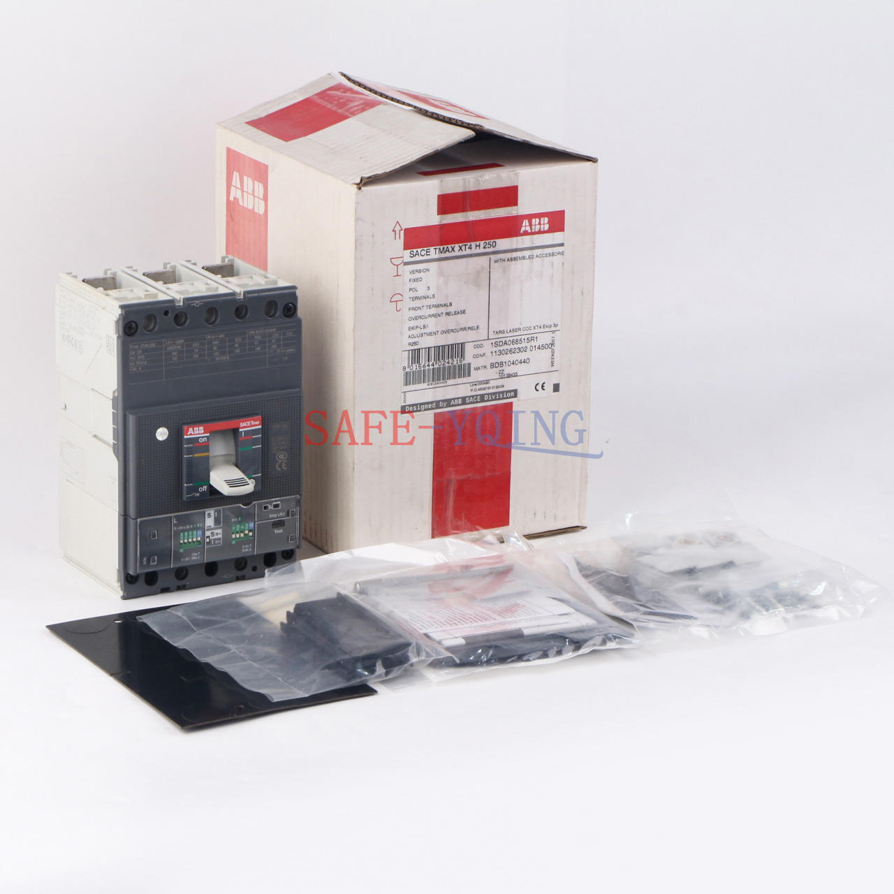 new ONE ABB SACE TMAX XT4H250 3P Electric Circuit Breaker - ABB