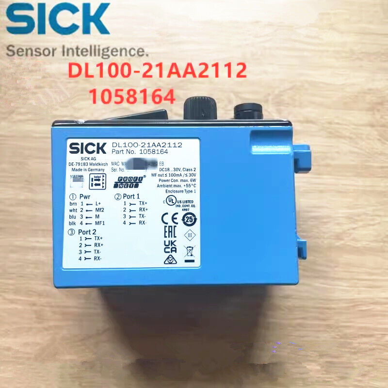new 1pcs SICK DL100-21AA2112 1058164 Laser Remote Distance Sensor - SICK