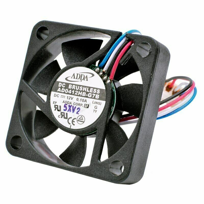 new ADDA AD0412HB-G7B 4cm 40x40x10mm DC12V 0.10A 4-wire PWM cooling fan
