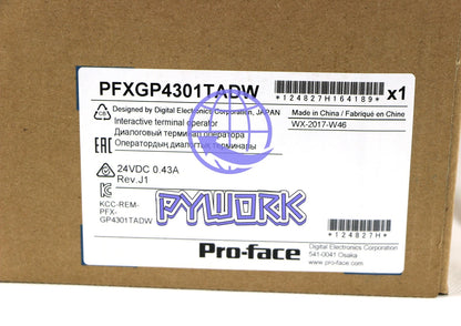 PFXGP4301TADW 1PCS Pro-Face Touch Screen HMI PROFACE PFXGP4301TADW