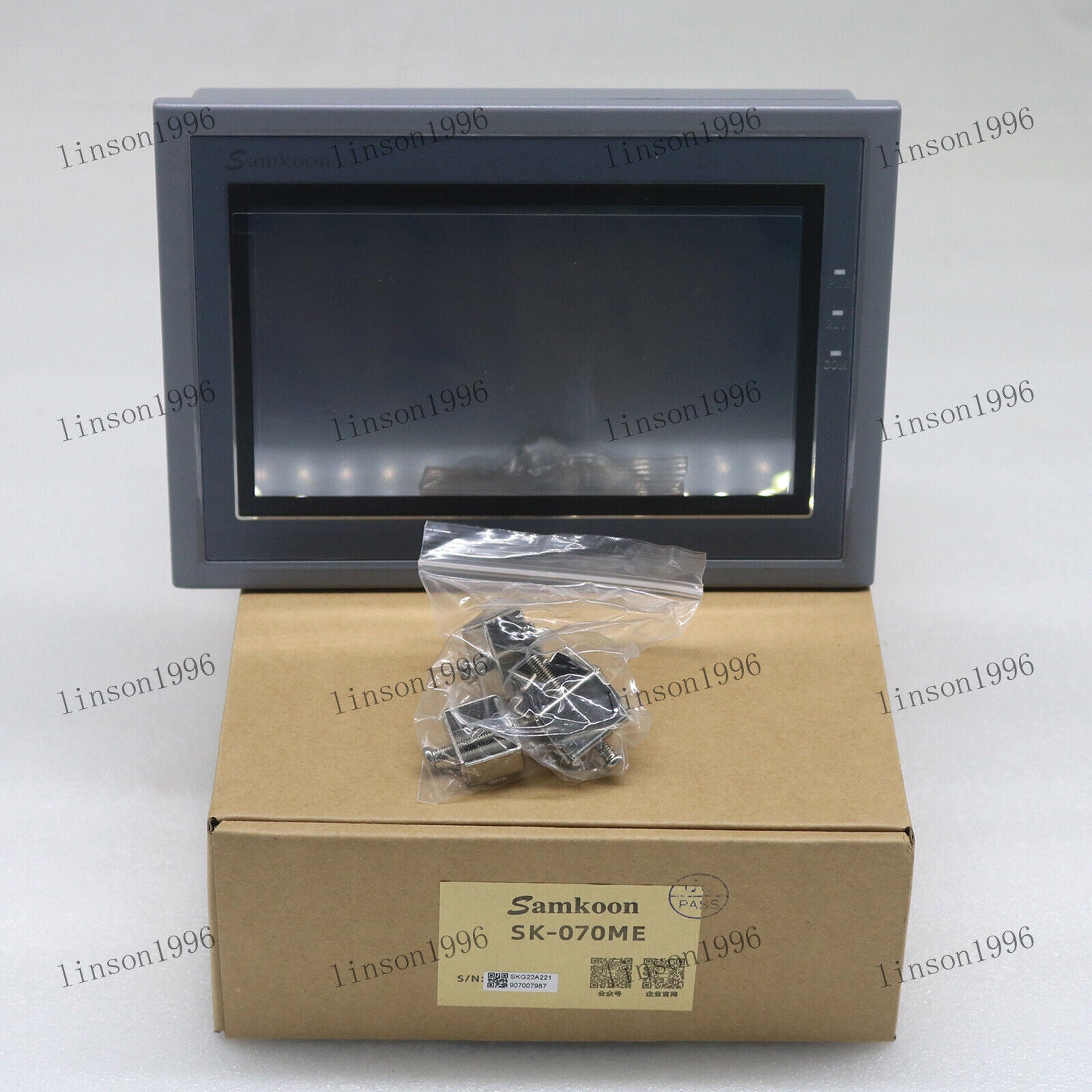 new One SAMKOON SK-070ME 7 inch HMI Touch Screen With Programming Cable Fast Ship - KOEED