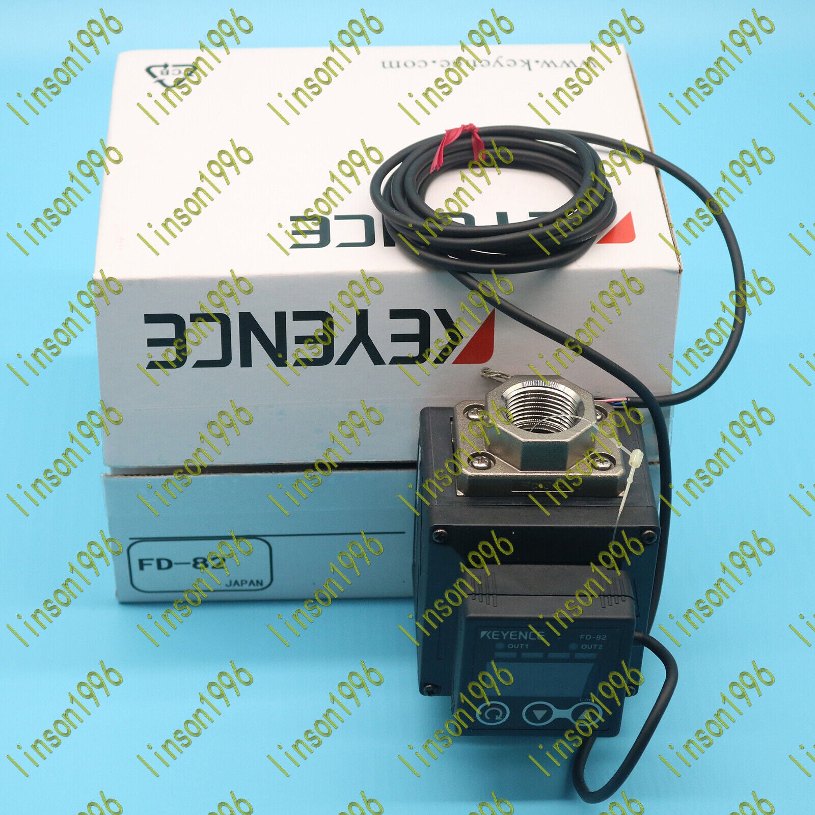 KEYENCE FD-82 Flow Sensor, ONE YEAR - KEYENCE
