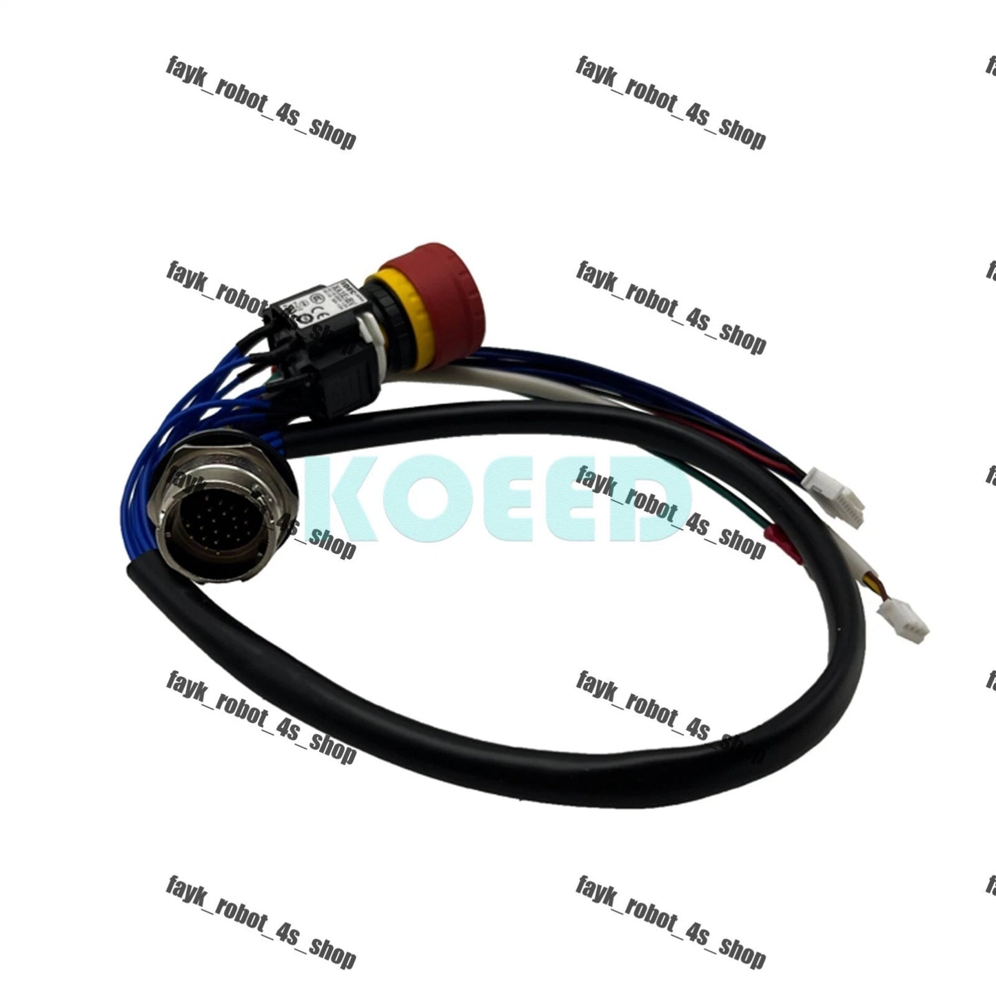 For Yaskawa JZRCR-YPP01-1 robot Teach pendant emergency stop switch wire harness