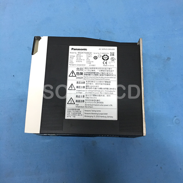 Panasonic Servo Driver MDDKT5540CA1 - High Performance Control - PANASONIC