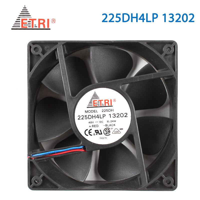 ETRI  225DH4LP 13202 12038 48V 6.24W inverter cooling fan fan