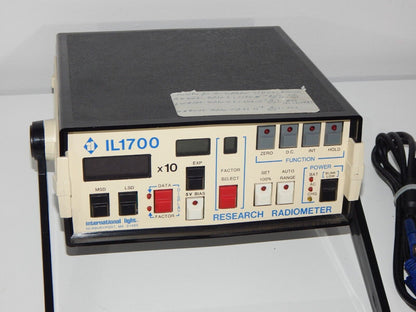 IL1700 Research Radiometer - Used - INTERNATIONAL LIGHT TECHNOLOGIES