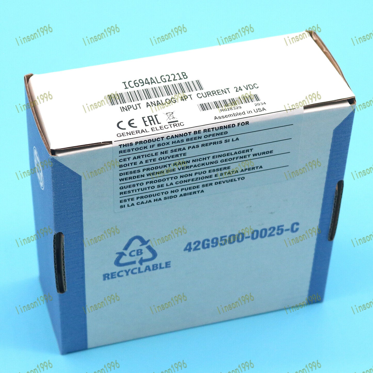 Fanuc IC694ALG221B Input Analog 4PT Current Sensor - FANUC