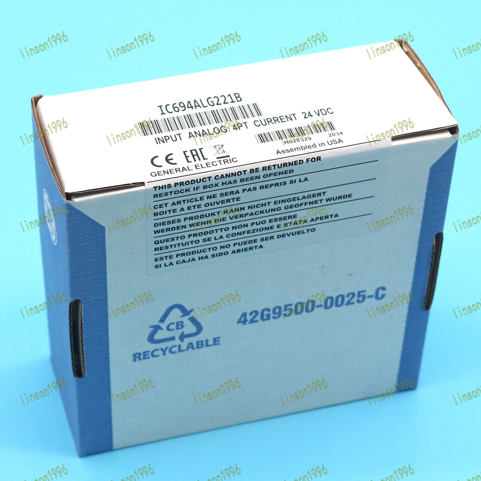 Fanuc IC694ALG221B Input Analog 4PT Current Sensor - FANUC
