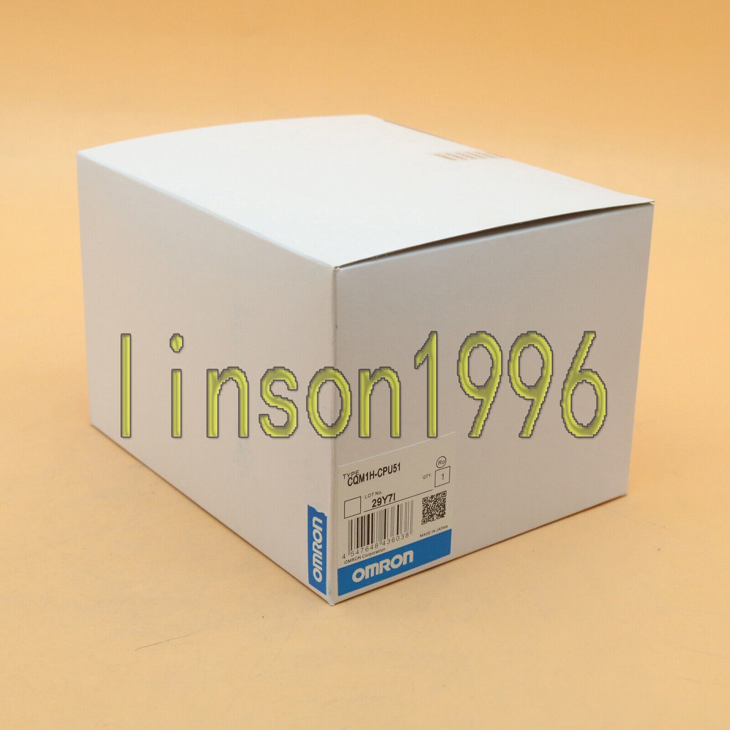 Omron PLC CPU Unit CQM1H-CPU51 CQM1HCPU51 IN BOX 1 year - OMRON