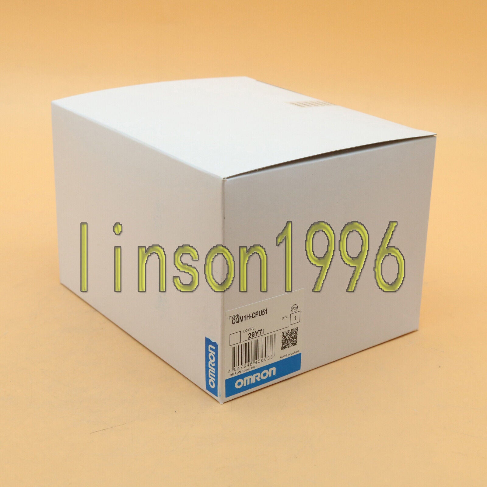 Omron PLC CPU Unit CQM1H-CPU51 CQM1HCPU51 IN BOX 1 year - OMRON