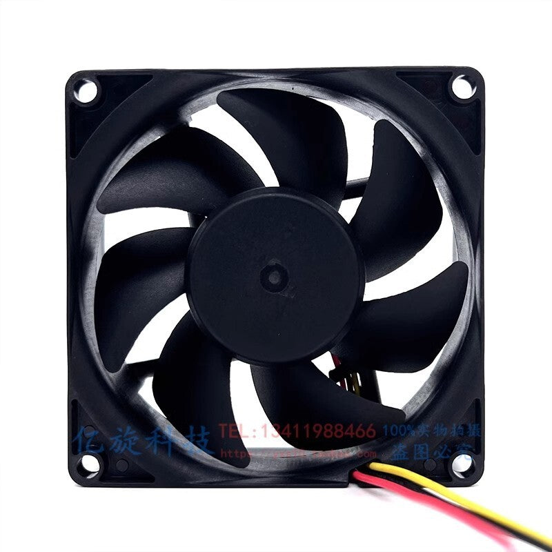 SUNON PF80252V2-1000U-G99 DC24V 3.36W 8CM 3-Wire Cooling Fan
