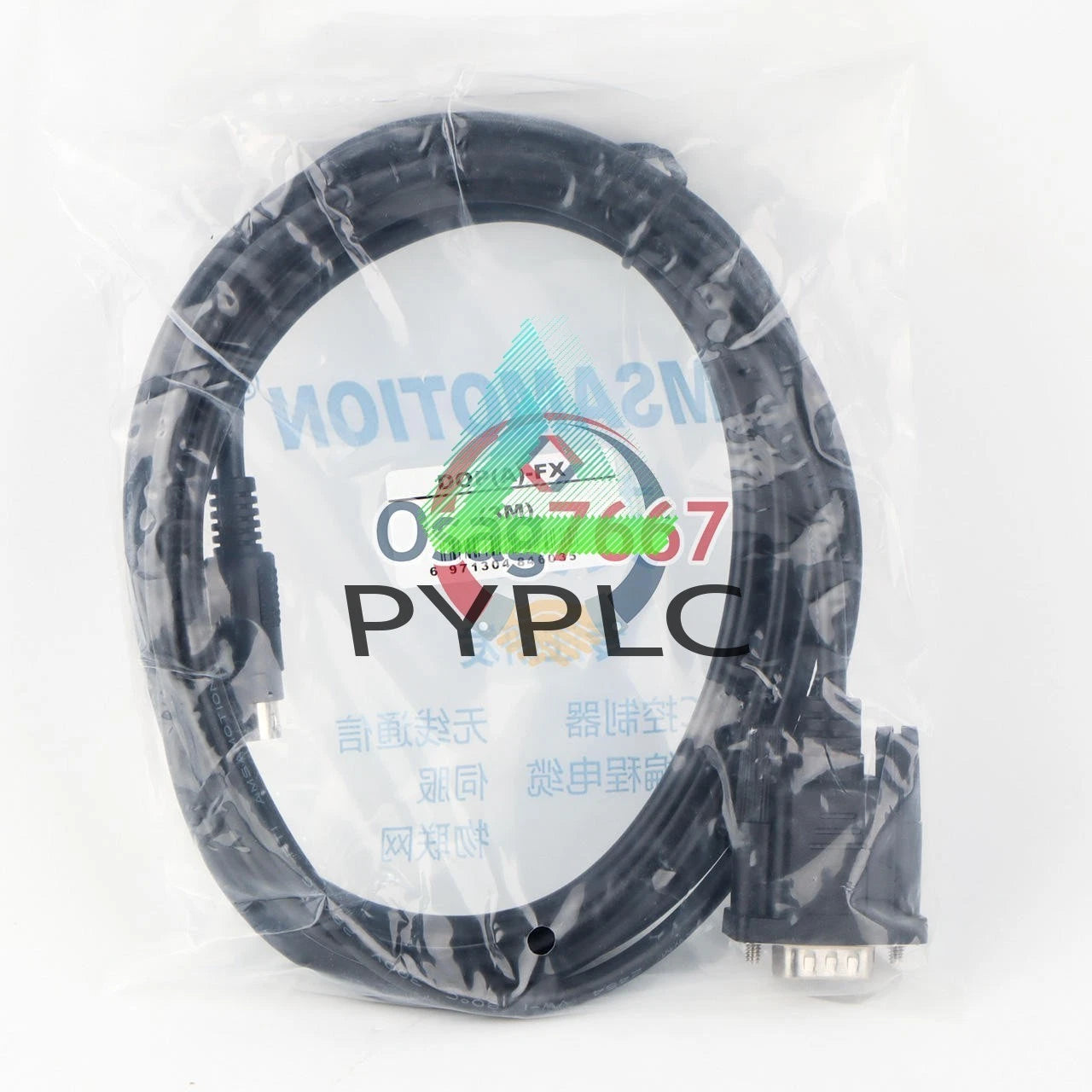 1PC 3M DOP(A)-FX PLC Programming Cable FOR Delta DOP HMI Mitsubishi FX Series