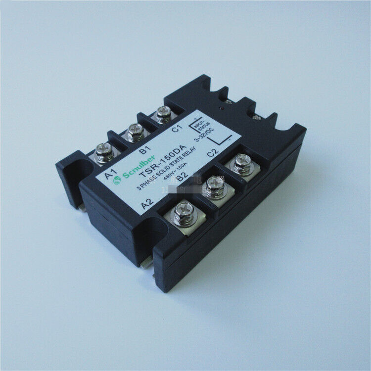 new Scnulber Three-phase Solid-state Relay TSR-150DA DC Control AC 480V~150A - SCNULBER
