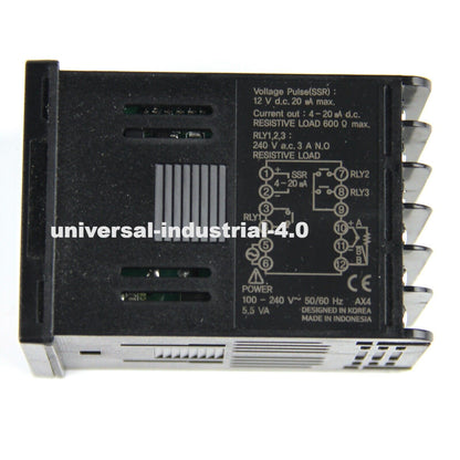 Hanyoung AX4-1A Temperature Controller with 1A Precision Thermometer and 4-Range Temperature Regulation - HANYOUNG