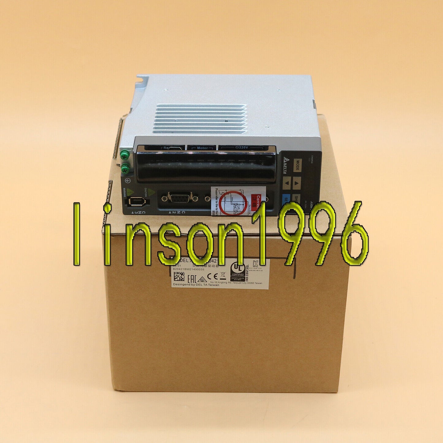 Delta ASD-B2-0421-B Servo Drive 400W - DELTA