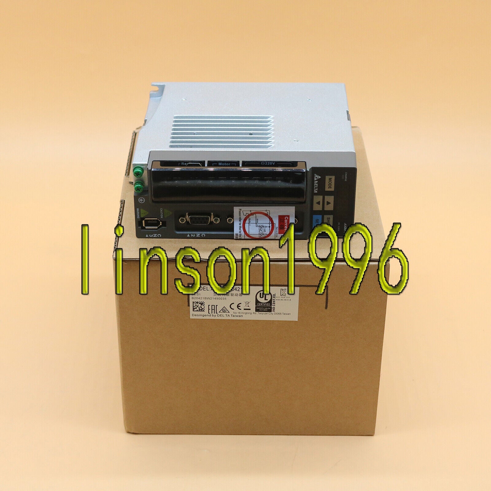 Delta ASD-B2-0421-B Servo Drive 400W - DELTA