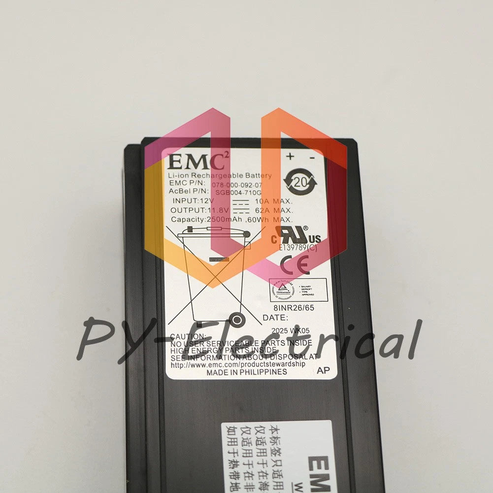 1PC EMC 078-000-092-07 Li-Ion BBU Backup Unit