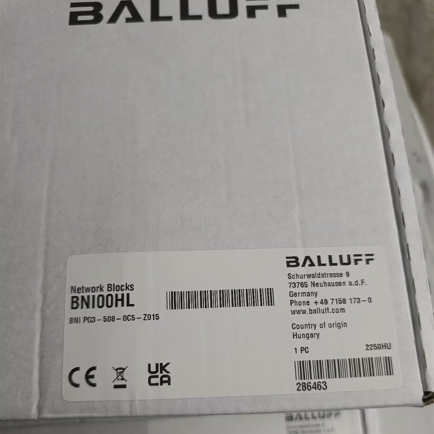 Balloff BNI00HL - BALLOFF