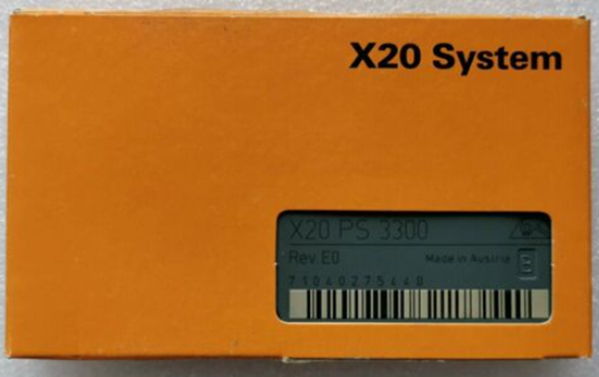B&R X20PS3300 Power Supply Module - High-Power, 3300W, 20V DC to 110V AC, Efficient, Durable Design - B&R