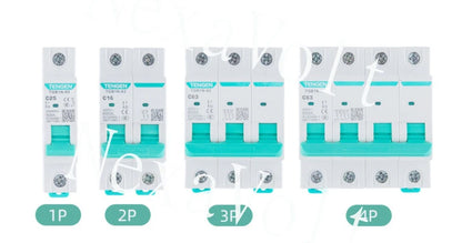 1PC Air-Switch Circuit Breaker Type-C TGB1N Series TGB1N-63