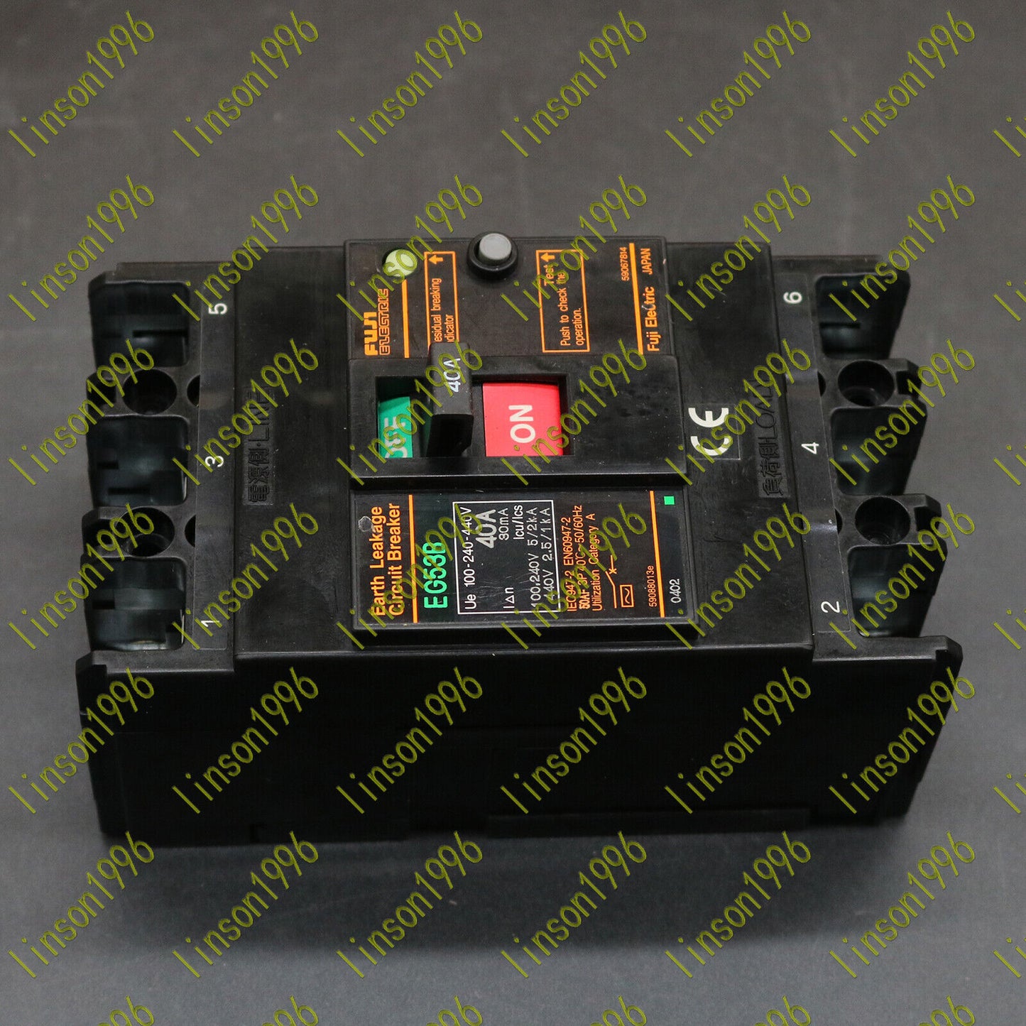 new One FUJI EG53B 40A 3P Auto-Breaker - FUJI