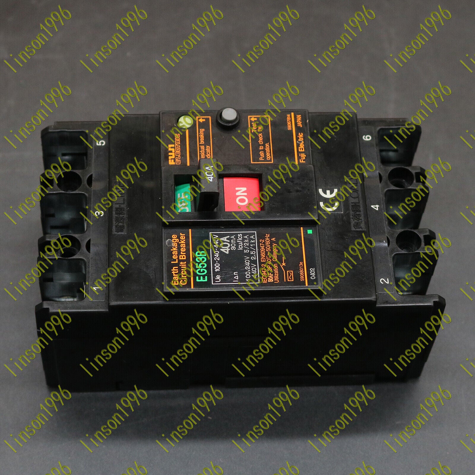 new One FUJI EG53B 40A 3P Auto-Breaker - FUJI
