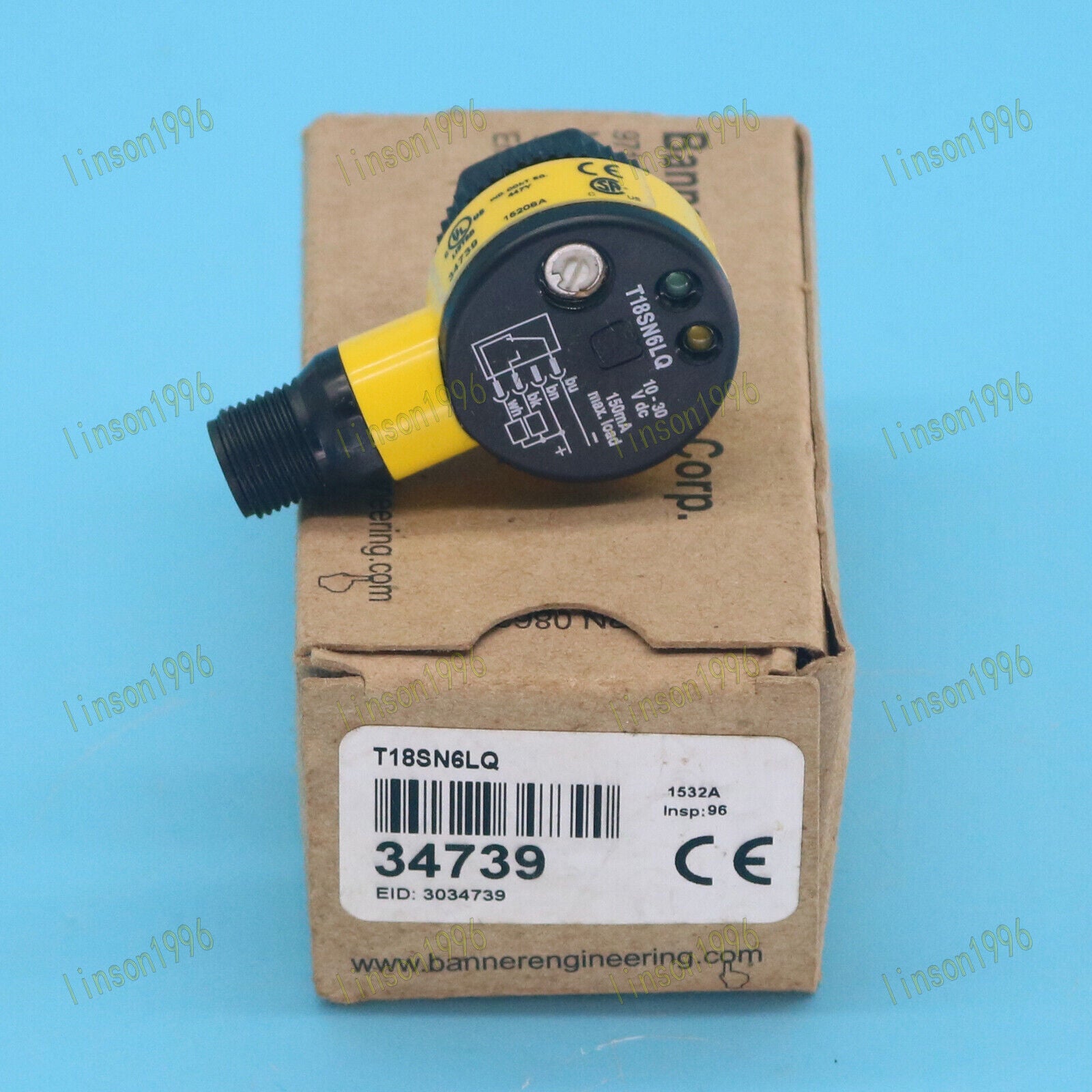 new 1PC  BANNER Photoelectric Switch T18SN6LQ FAST SHIP BANNER