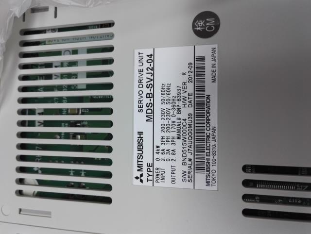 1PC MITSUBISHI AC SERVO DRIVER MDS-B-SVJ2-04