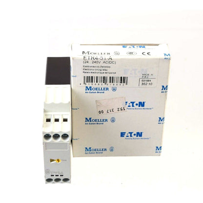 1PCS EATON MOELLER ETR4-51-A Time Relay with 120V-277V AC Power Range and 50Hz-60Hz Frequency - EATON MUELLER