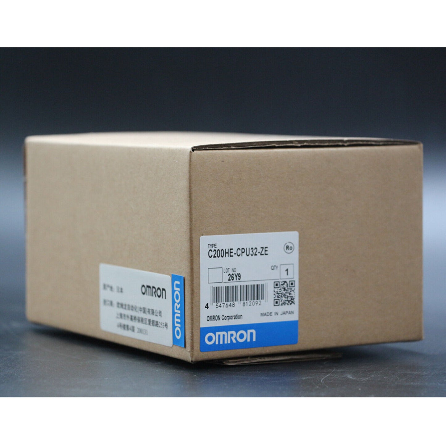 OMRON PLC C200HE-CPU32-ZE 1 year - OMRON