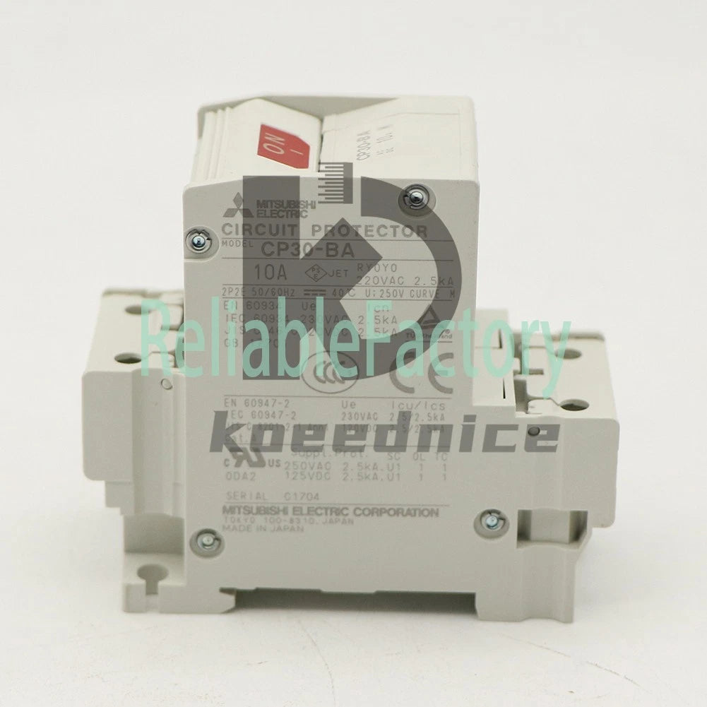 1PCS FOR Mitsubishi Circuit Breaker CP30-BA 2P 1-M 10A FREE SHIPPING