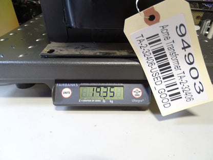 HUBBELL TA-2-32406 TRANSFORMER - High-Efficiency Transformer with 200V to 220V Conversion, 50Hz Frequency, 1000W Capacity - HUBBELL