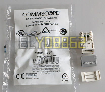 200pc six types of network information module RJ45CAT6 MGS400-262