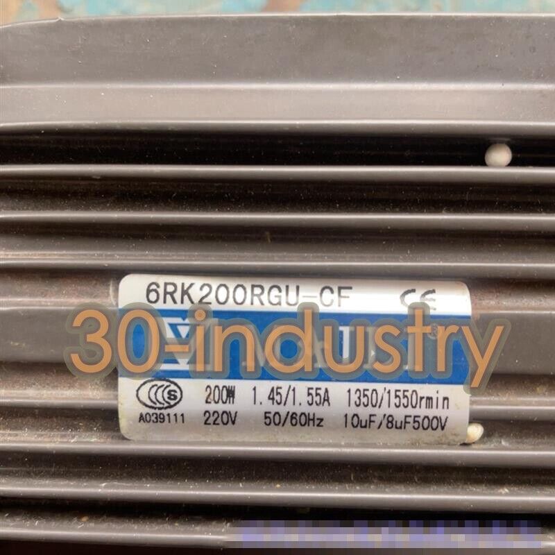 MAILI 200W Optical Shaft Motor 6RK200RGU-CF 220V Retarding Motor - MAILI