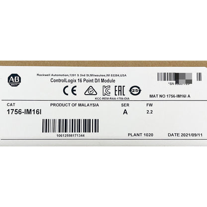 ControlLogix 16 Point Input Module AB 1756-IM16I - CONTROL LOGIX