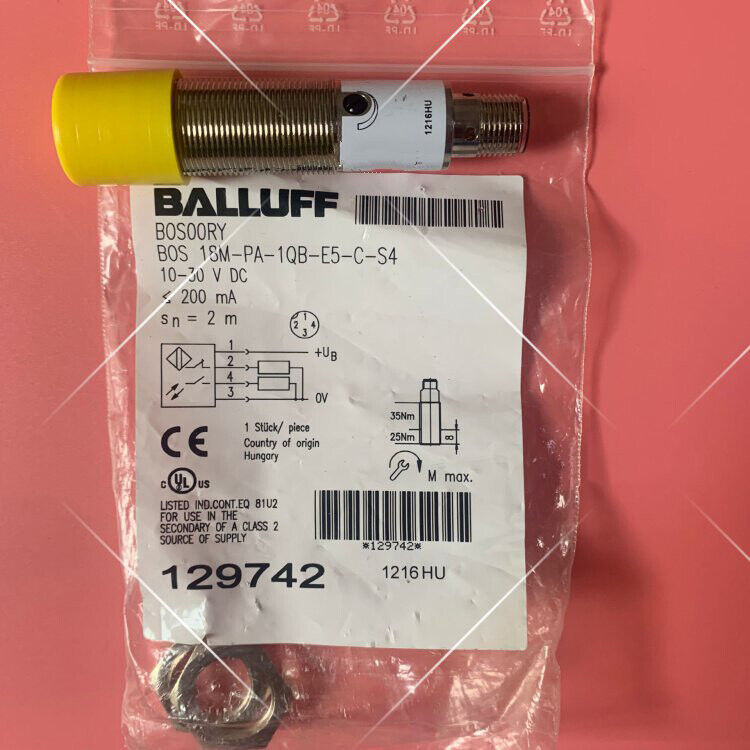 new ONE  Balluff Proximity sensor BOS 18M-PA-1QB-E5-C-S4