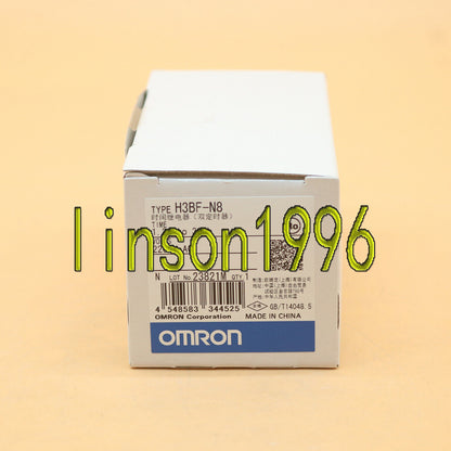 OMRON Relay Dual Timer H3BF-N8 220VAC 1.2s-300h FAST SHIP - OMRON