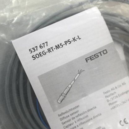 new FESTO SOEG-RT-M5-PS-K-L 537677 Proximity Sensor - FESTO