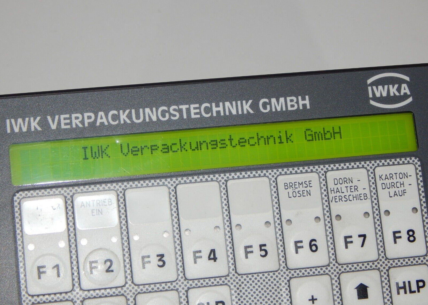 Used Control Panel Operator Console LAUER PCS Plus MPI PCS090.m PG 190.203.3 021098 - Reliable Enterprise Control System - LAEGER