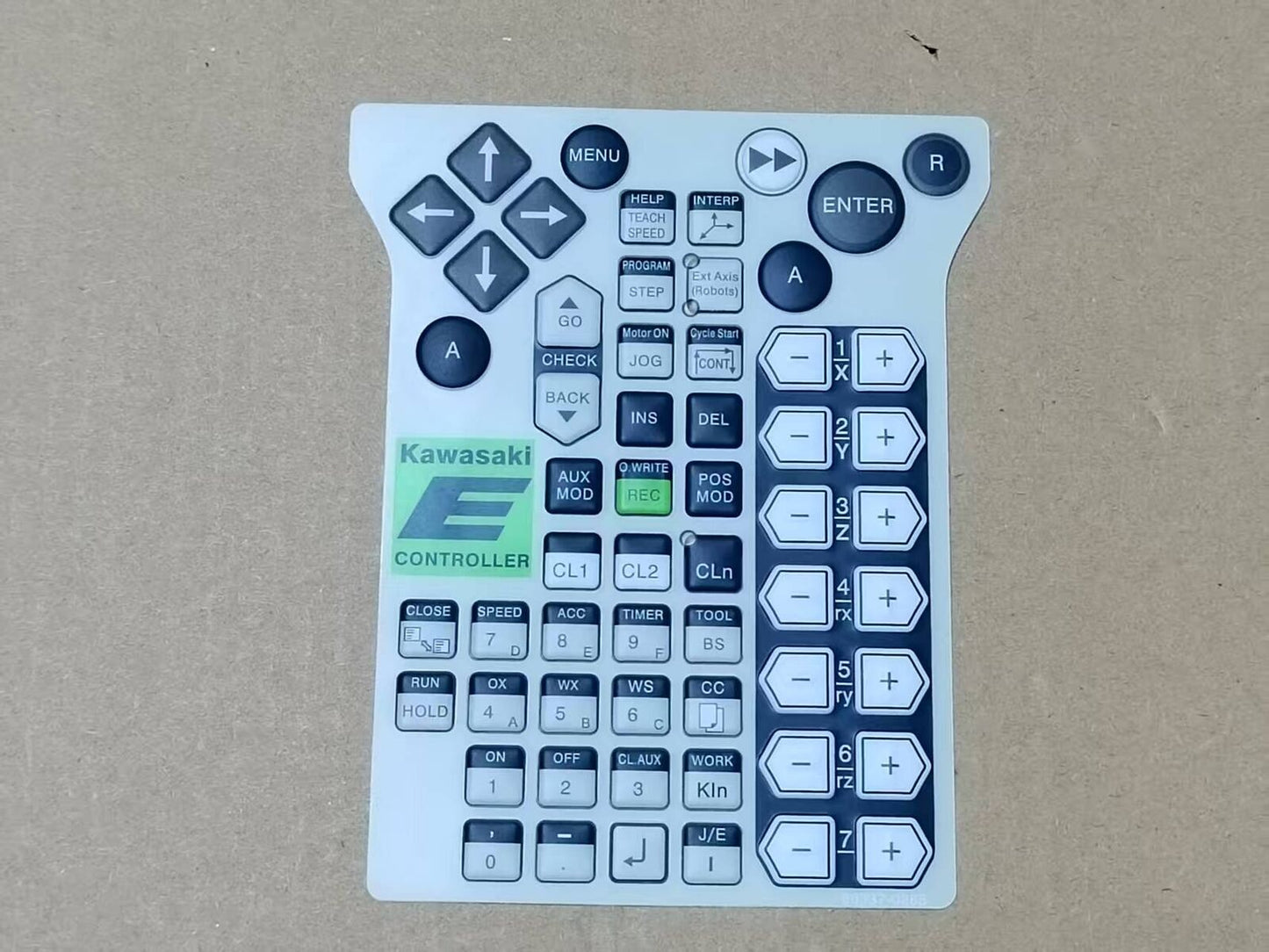 1PC 50817-1457 Keypad Membrane For KAWASAKI Teach Pendant Keysheet