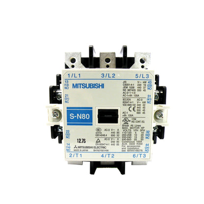 1PC  MITSUBISHI S-N80 SN80 110VAC Magnetic Contactor  ping