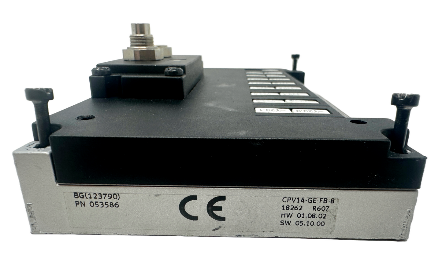 used Festo CPV14-GE-FB-8 Compact Pneumatic Logic Valve Terminal Block 18262 - FESTO