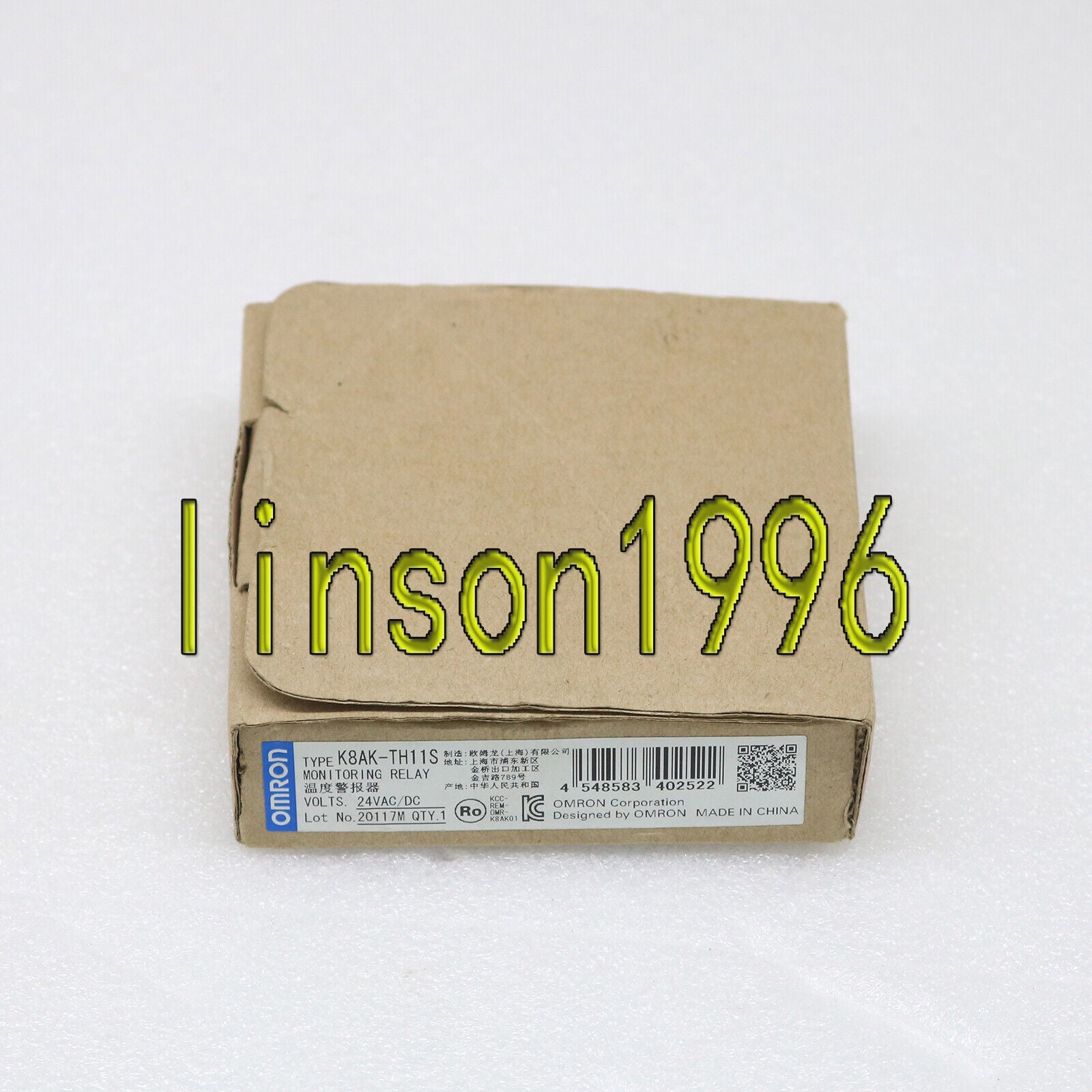 Omron Temperature Alarm K8AK-TH11S AC/DC24V - OMRON