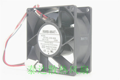 1pcs NMB 3615RL-05W-B56 9038 24V 0.93A inverter fan