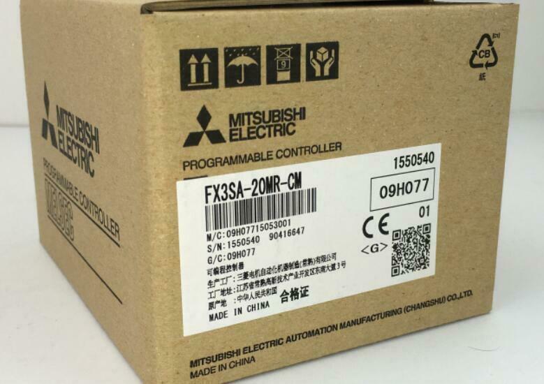 1PCS Mitsubishi PLC FX3SA-20MR-CM FX3SA20MRCM In Box -, #MIT