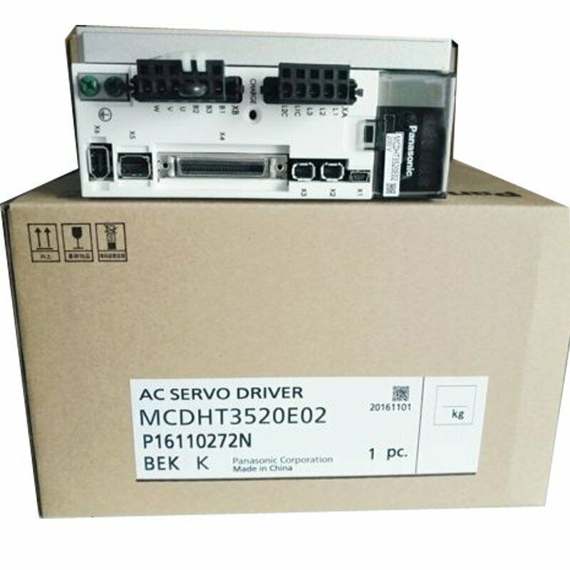 Panasonic servo drives MCDHT3520E02 | One year warranty | High performance | 1 piece | Industrial drives | Precision control | 200 RPM max | 3-phase - PANASONIC